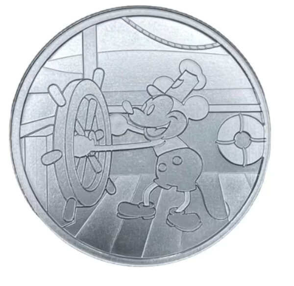 Private Mint Steamboat Willie 1928 1 oz Stříbro