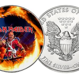 Private Mint Stříbrná mince Iron Maiden 1 Oz USA