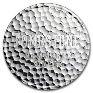 Scottsdale Mint Tombstone Hammered 1 Oz