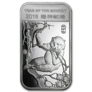 Sunshine Minting 2016 Year of the Monkey 1 Oz