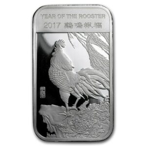 Sunshine Minting 2017 Year of the Rooster 1 Oz