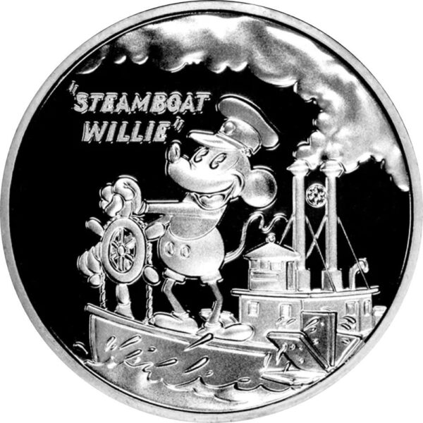 Anonymous Mint 2024 1oz Fiji Steamboat Willie