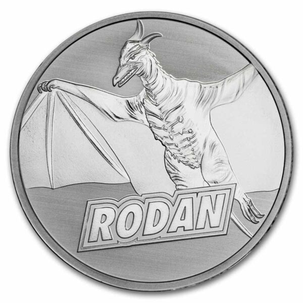 9Fine Mint Stříbrná mince Rodan BU 2024 1 Oz Niue