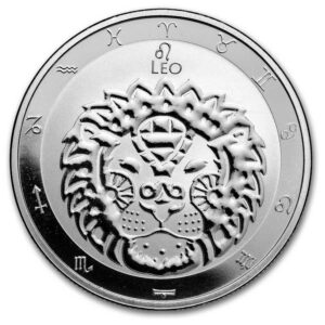 9Fine Mint Zvěrokruh Lva1 oz Stříbro