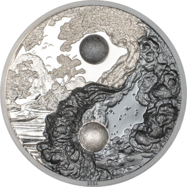 Mayer Mint GMBH Jin & Jang Stříbro 1 Oz 2024