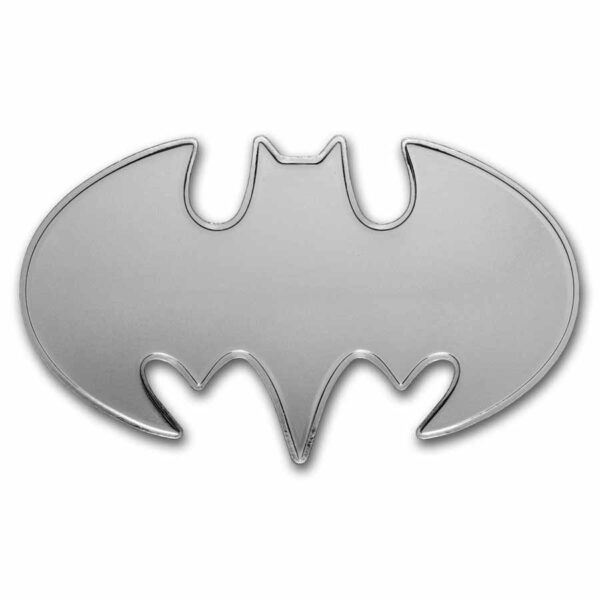 MDM Mint 2024 Samoa 1 oz Stříbrná mince Batman ve tvaru Batarang BU