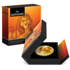 New Zealand Mint Mufasa a Simba 1 Oz Stříbro