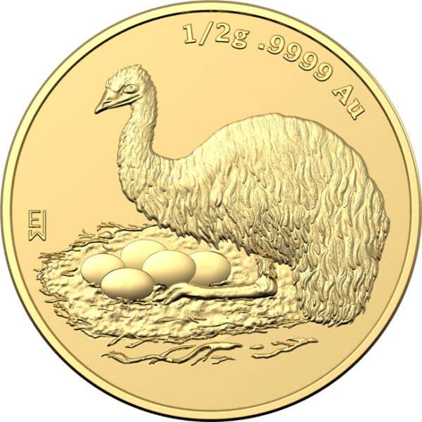 Perth Mint Emu Zlatá mince 2023 0