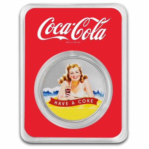 9Fine Mint Coca-Cola 1 oz Colorized koupající krásky: Blond TEP