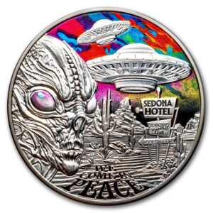 Mayer Mint GMBH Alien Encounters 1 Oz 2024 Niue Proof