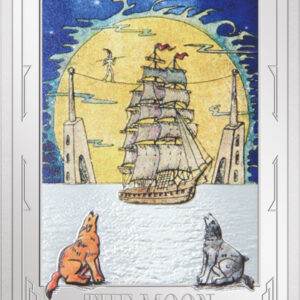 New Zealand Mint Tarot Měsíc 1 Oz Stříbro