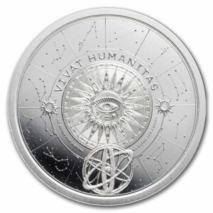 Pressburg Mint 2024 Tokelau 1 oz stříbra $5 Vivat Humanitas BU