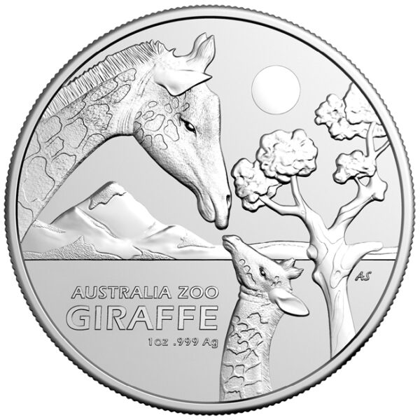 Royal Australian Mint Žirafa 1 Oz stříbro