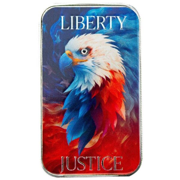 Scottsdale Mint LIBERTY & JUSTICE EAGLE 1 OZ  V KAPSLI